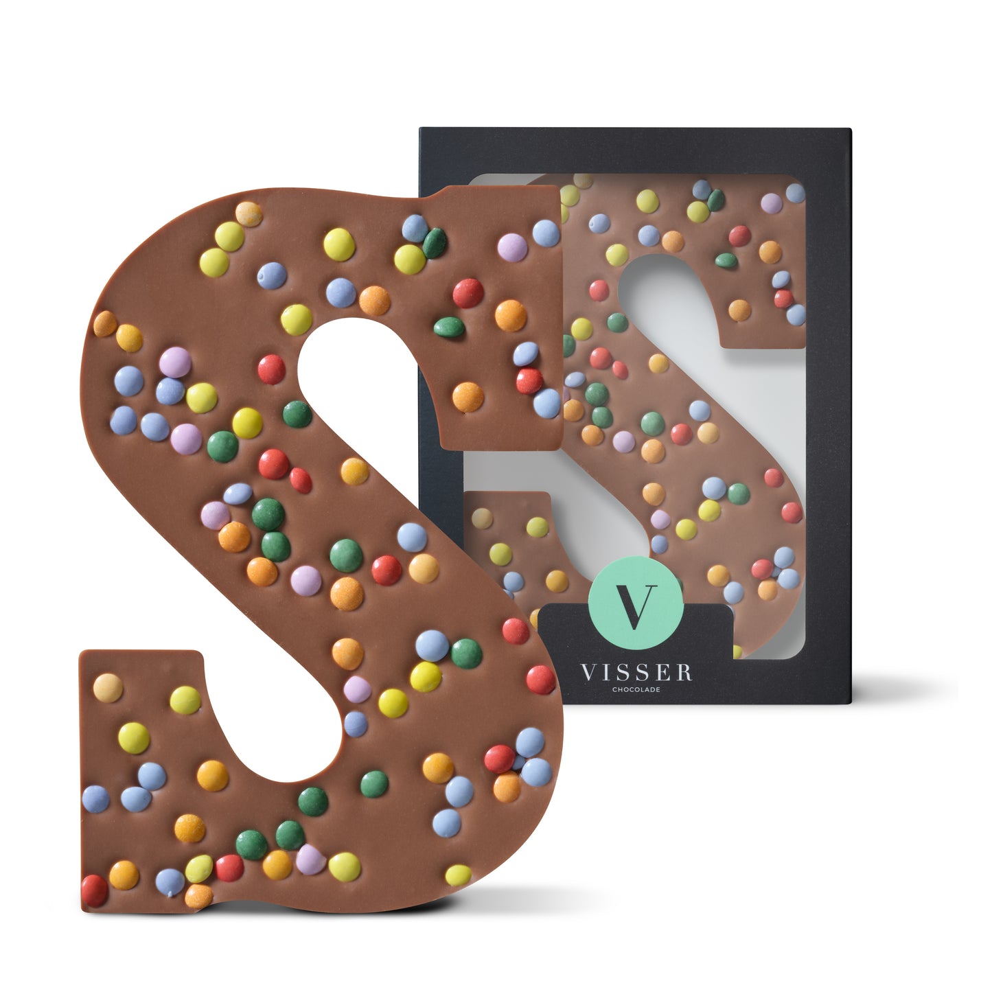 Chocoladeletter Smarties