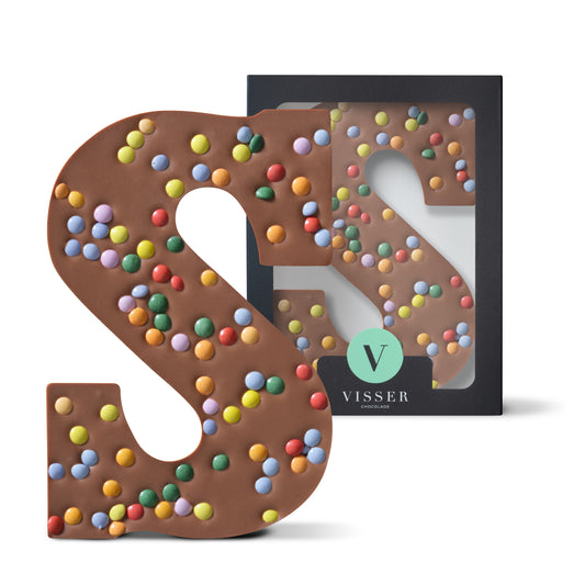 Chocoladeletter Smarties
